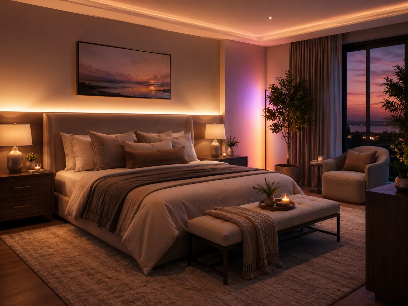 Ideas y estilos de decoración para dormitorios principales que te encantarán